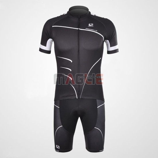 Maglia Pinarello manica corta 2012 nero e bianco