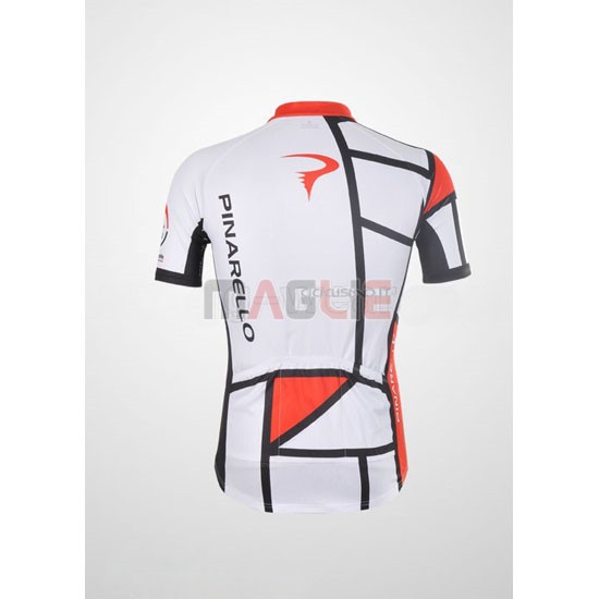 Maglia Pinarello manica corta 2012 rosso e bianco