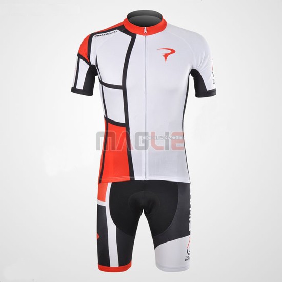 Maglia Pinarello manica corta 2012 rosso e bianco