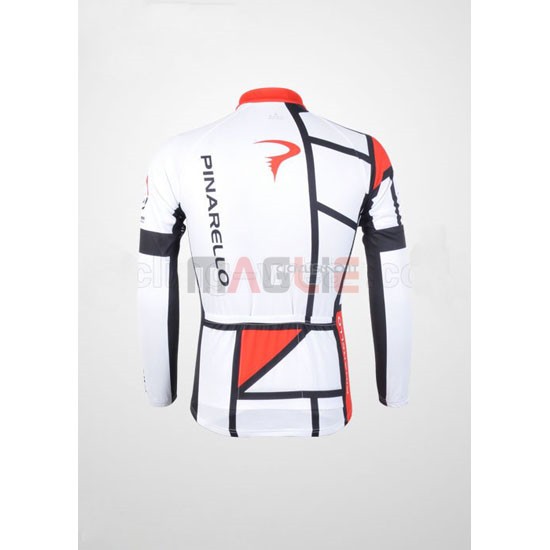 Maglia Pinarello manica lunga 2012 rosso e bianco - Clicca l'immagine per chiudere