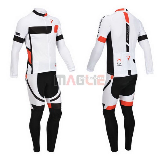 Maglia Pinarello manica lunga 2013 nero e bianco