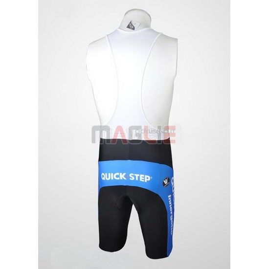 Maglia Quick Step manica corta 2010 celeste