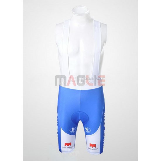 Maglia Quick Step manica corta 2011 bianco e celeste