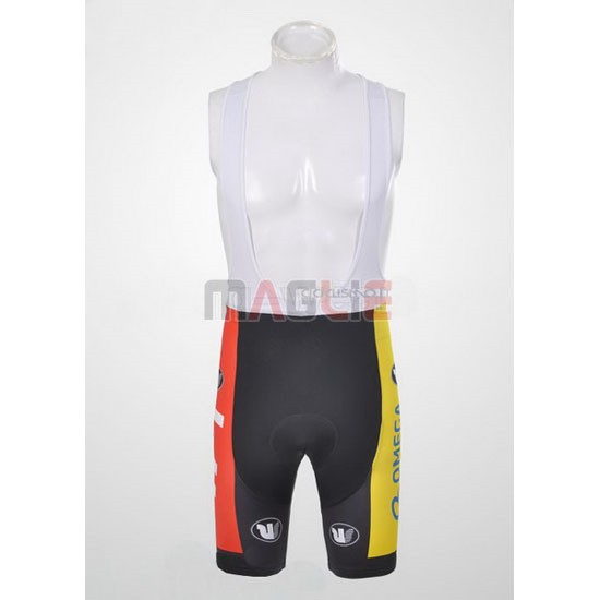 Maglia Quick Step manica corta 2011 nero e giallo