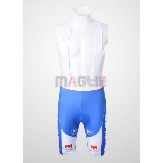 Maglia Quick Step manica corta 2011 rosso e bianco