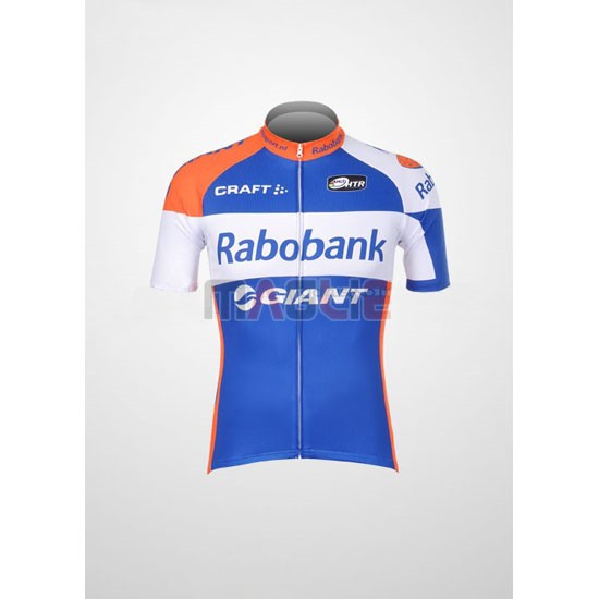 Maglia Rabobank manica corta 2012 blu e bianco - Clicca l'immagine per chiudere