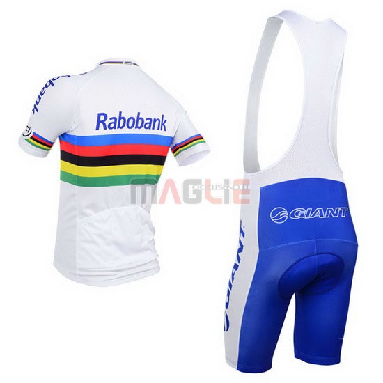 Maglia Rabobank manica corta 2013 bianco