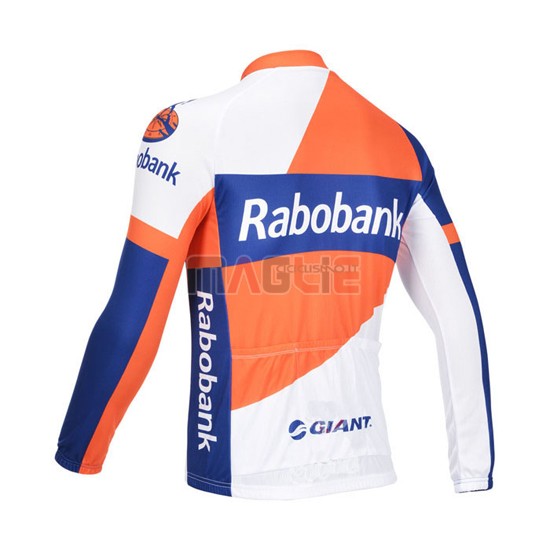 Maglia Rabobank manica lunga 2013 blu e bianco - Clicca l'immagine per chiudere