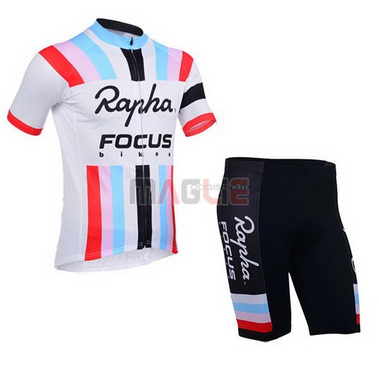 Maglia Rapha manica corta 2013 rosso e bianco