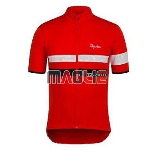 Maglia Rapha manica corta 2015 nero e rosso - Clicca l'immagine per chiudere