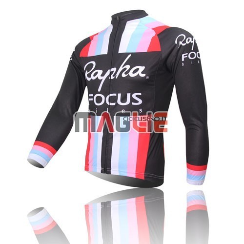 Maglia Rapha manica lunga 2013 nero e rosso - Clicca l'immagine per chiudere