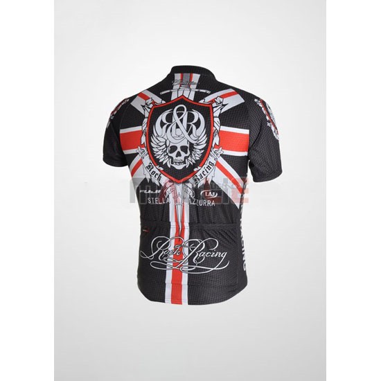 Maglia Rock racing manica corta 2010 nero e rosso