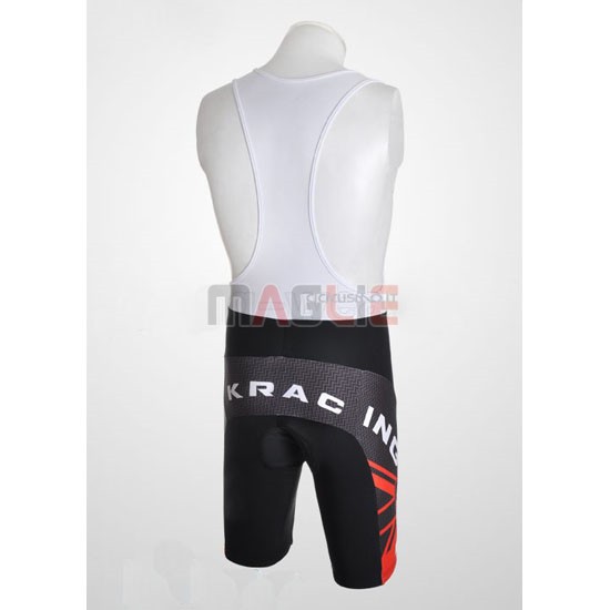 Maglia Rock racing manica corta 2010 nero e rosso