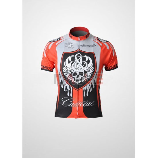 Maglia Rock racing manica corta 2010 rosso e azzurro