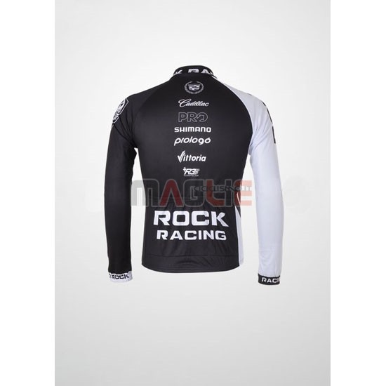 Maglia Rock racing manica lunga 2011 nero e bianco