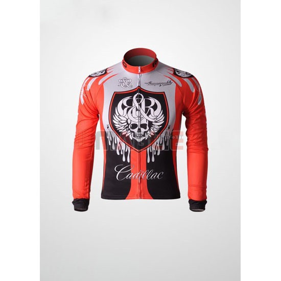 Maglia Rock racing manica lunga 2013 rosso e azzurro