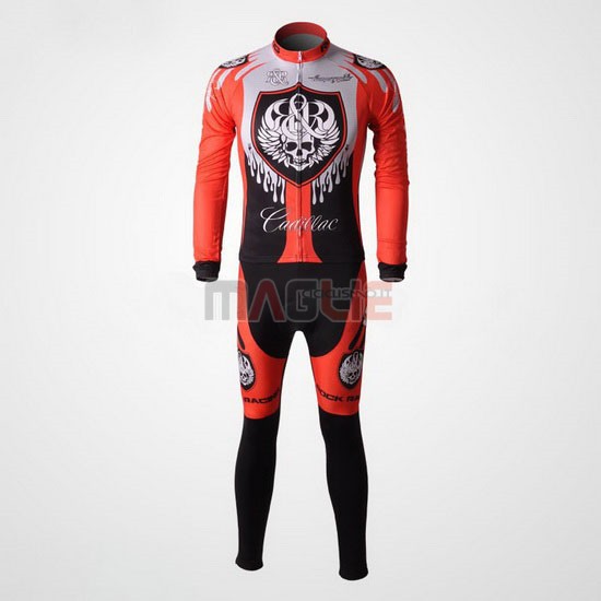 Maglia Rock racing manica lunga 2013 rosso e azzurro