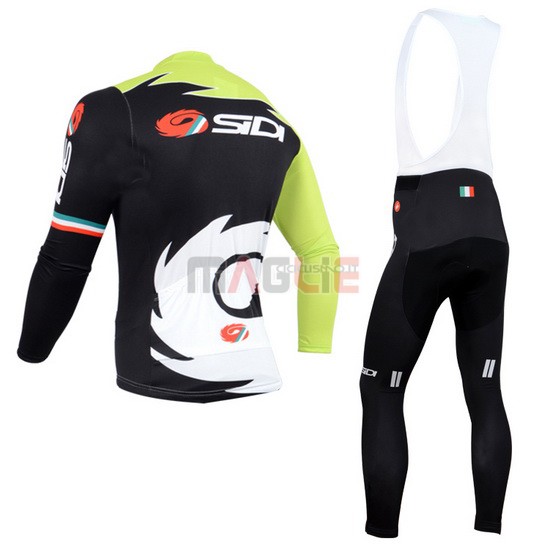 Maglia SIDI manica lunga 2014 nero e verde - Clicca l'immagine per chiudere