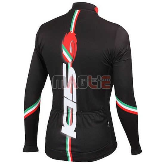 Maglia SIDI manica lunga 2014 nero e rosso