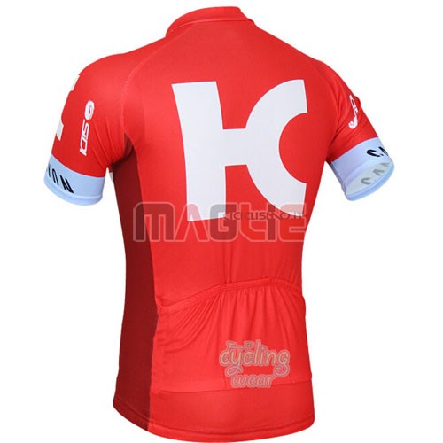 Maglia Katusha manica corta 2016 bianco e rosso - Clicca l'immagine per chiudere