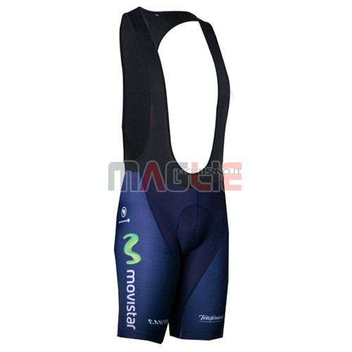 Maglia Movistar manica corta 2016 blu e verde