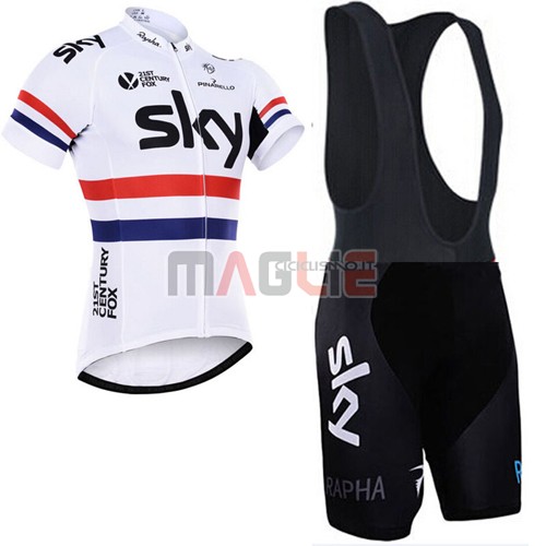 Maglia Sky manica corta 2016 bianco e rosso - Clicca l'immagine per chiudere