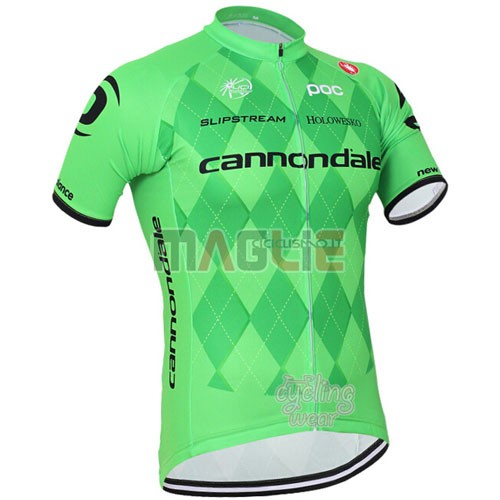 Maglia Cannondale manica corta 2016 verde - Clicca l'immagine per chiudere