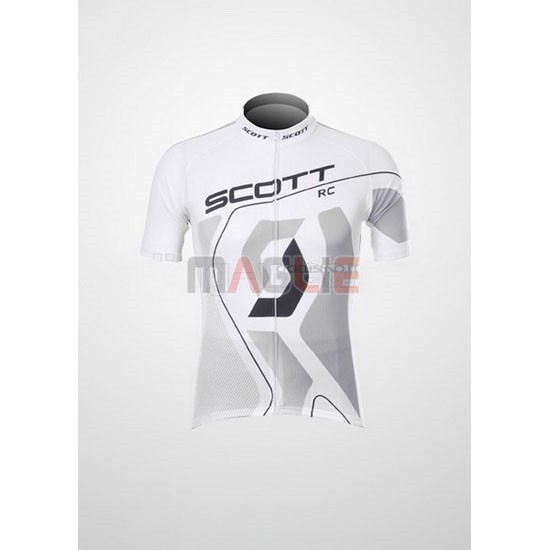 Maglia Scott manica corta 2012 bianco e nero