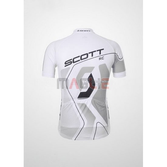 Maglia Scott manica corta 2012 bianco e nero