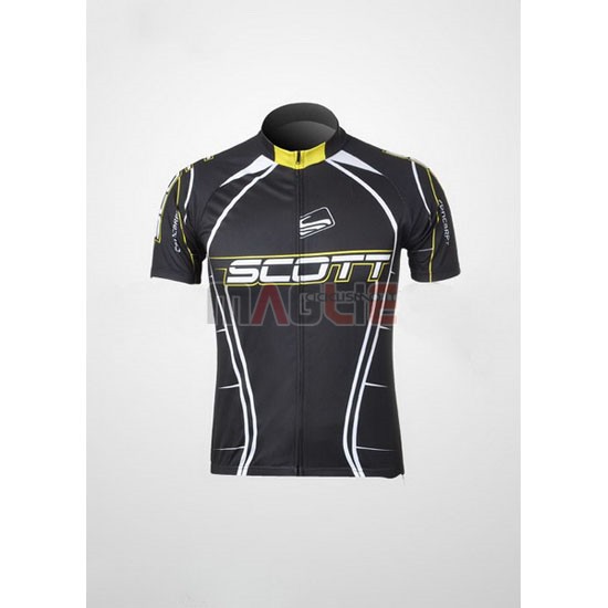 Maglia Scott manica corta 2012 nero e bianco