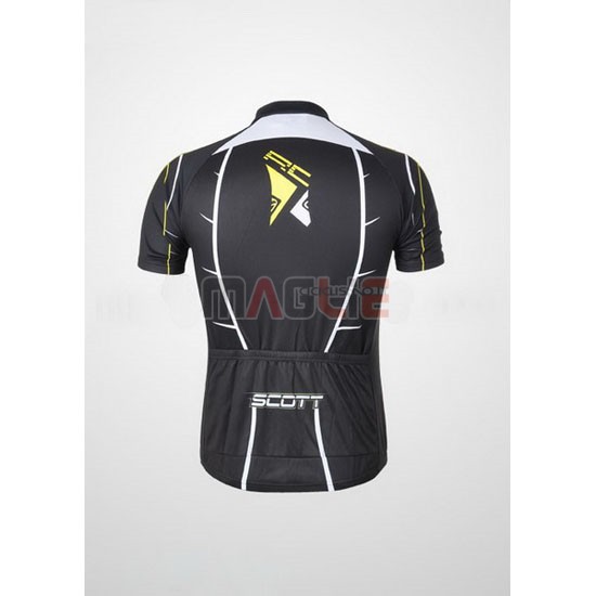 Maglia Scott manica corta 2012 nero e bianco