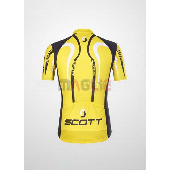 Maglia Scott manica corta 2012 nero e giallo