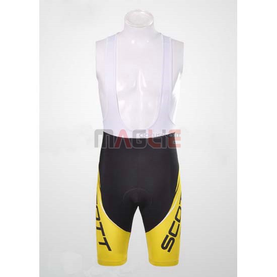 Maglia Scott manica corta 2012 nero e giallo