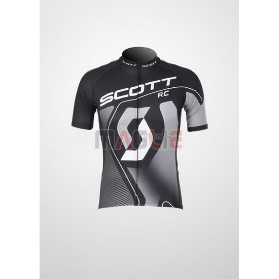 Maglia Scott manica corta 2012 nero e grigio