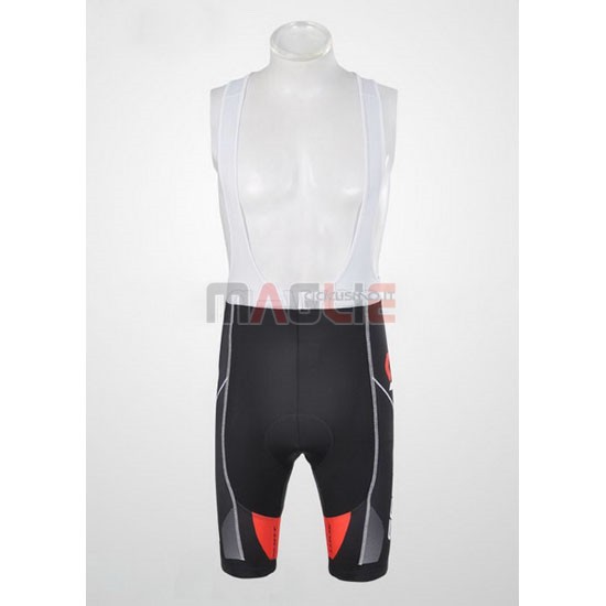 Maglia Scott manica corta 2012 nero e rosso