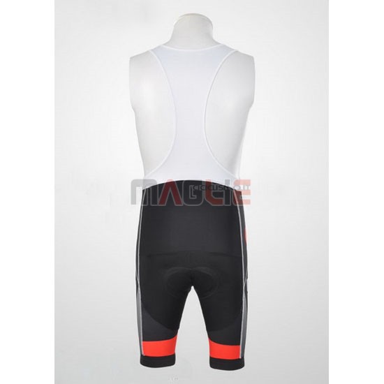 Maglia Scott manica corta 2012 nero e rosso