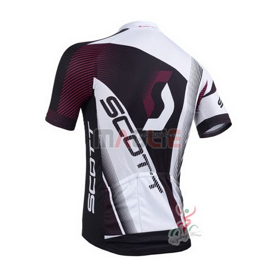 Maglia Scott manica corta 2013 bianco e nero