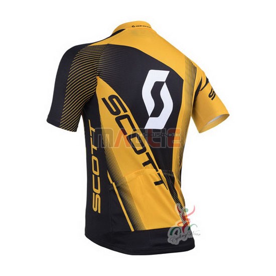 Maglia Scott manica corta 2013 giallo e nero