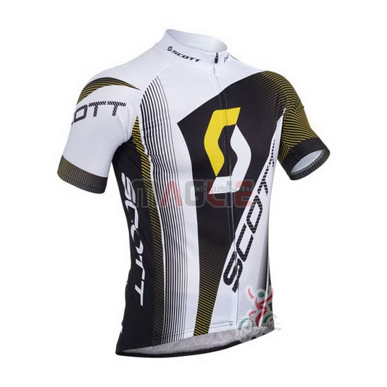 Maglia Scott manica corta 2013 nero e giallo