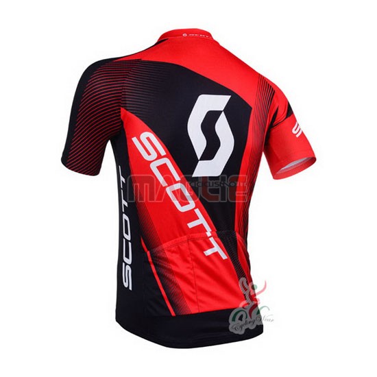 Maglia Scott manica corta 2013 nero e rosso