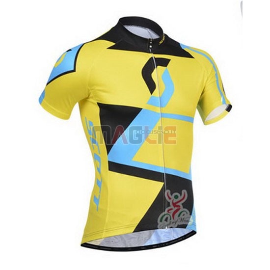 Maglia Scott manica corta 2014 nero e giallo