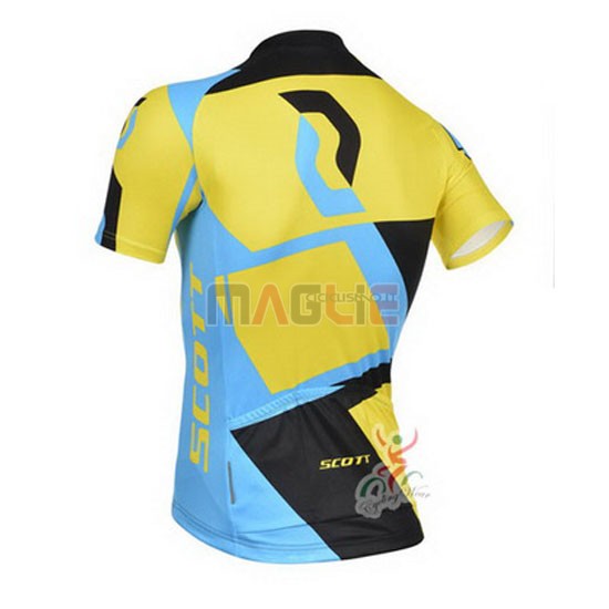 Maglia Scott manica corta 2014 nero e giallo