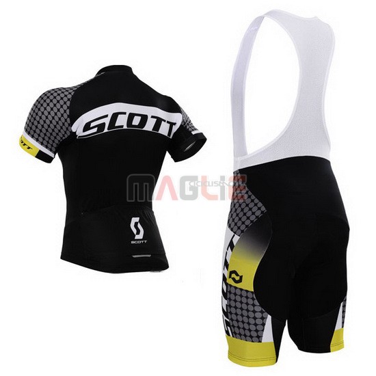 Maglia Scott manica corta 2015 bianco e nero