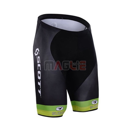 Maglia Scott manica corta 2016 verde e nero