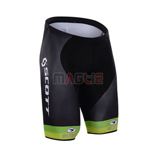 Maglia Scott manica corta 2016 verde e nero