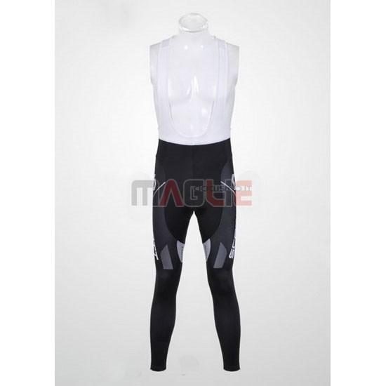 Maglia Scott manica lunga 2012 bianco e nero
