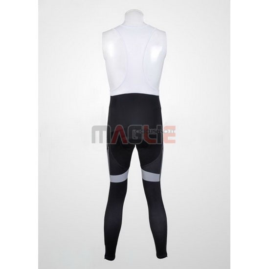 Maglia Scott manica lunga 2012 bianco e nero