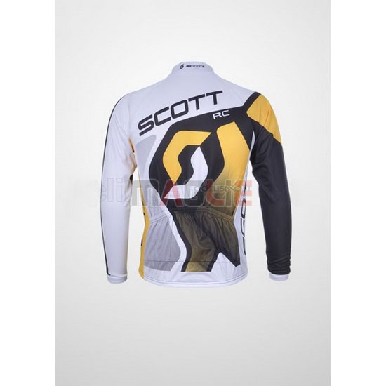 Maglia Scott manica lunga 2012 nero e bianco