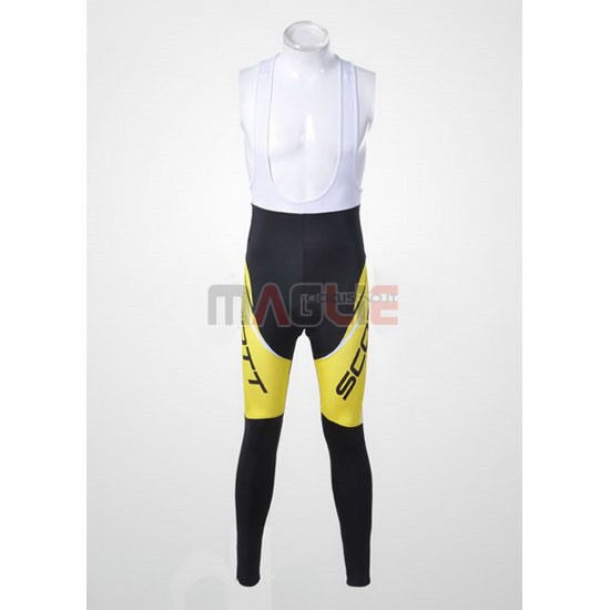 Maglia Scott manica lunga 2012 nero e giallo