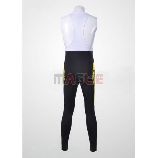 Maglia Scott manica lunga 2012 nero e giallo